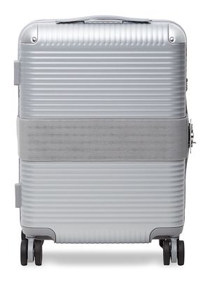 Men's 55 Bank Zip Spinner Carry-On Suitcase - Glacier Grey - Glacier Grey