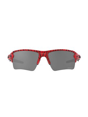 Men's 59MM Flak 2.0 XL Plastic Sunglasses - Red - Red - Size XL