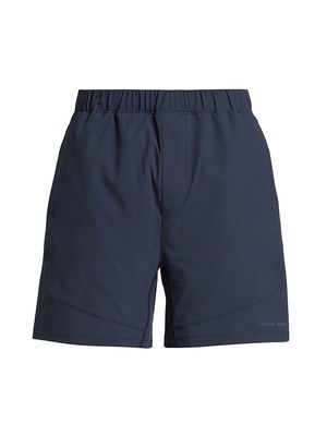 Men's 6-Inch Train Shorts - Navy - Size Small
