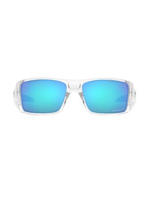 Men's 61MM Heliostat Sunglasses - Clear - Clear