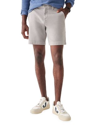 Men's 7.5-Inch Stretch Terry Shorts - Iron - Size 42 - Iron - Size 42