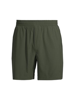 Men's 7-Inch Mako Shorts - Duffel Bag Green - Size Small