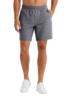 Men's 8" Reign Midweight Shorts - Charcoal Heather - Size Small - Charcoal Heather - Size Small