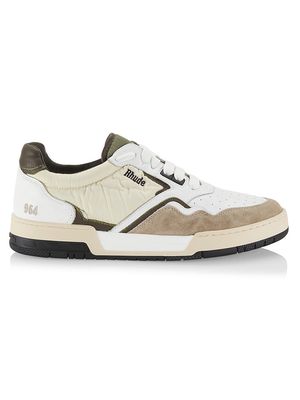Men's 964 Sneakers - White Beige - Size 10 - White Beige - Size 10