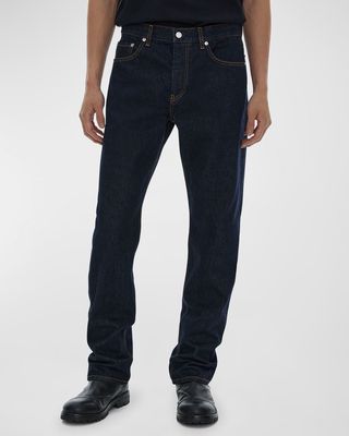Men's 98 Classic-Cut Dark-Washed Jeans