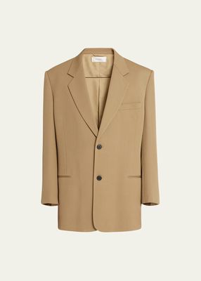 Men's Abram Wool Oversized Blazer