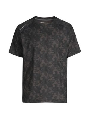 Men's Active Aurora Performance T-Shirt - Black - Size Small - Black - Size Small
