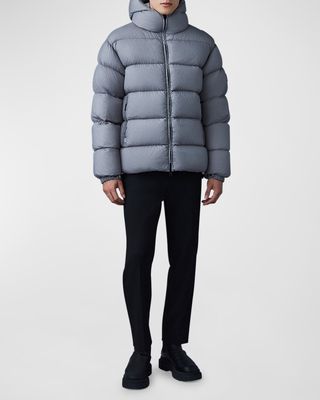 Men's ADELMO-LC Soft Crinkle Down Jacket