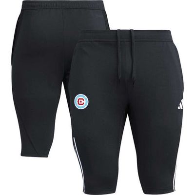Men's adidas Black Chicago Fire 2023 On-Field Training AEROREADY Half Pants