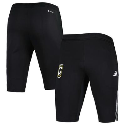 Men's adidas Black Columbus Crew 2023 On-Field Training AEROREADY Half Pants