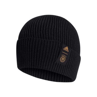 Men's adidas Black Germany National Team Woolie Cuffed Knit Hat