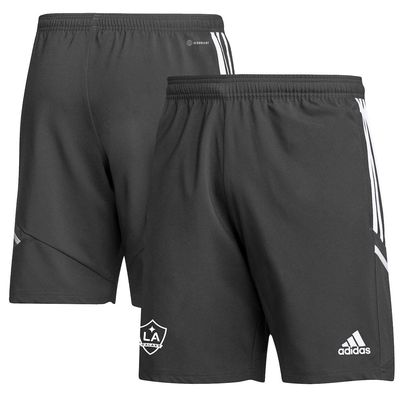 Men's adidas Black LA Galaxy Downtime AEROREADY Shorts