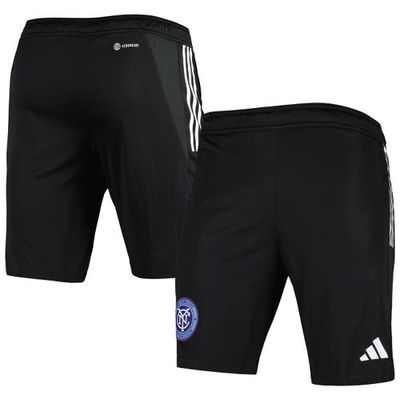 Men's adidas Black New York City FC 2023 On-Field AEROREADY Training Shorts