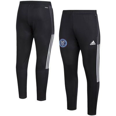 Men's adidas Black New York City FC Tiro Training AEROREADY Pants