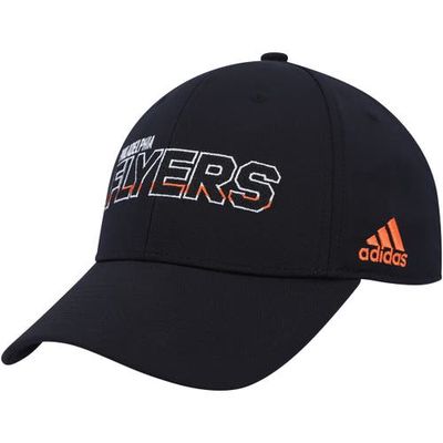 Men's adidas Black Philadelphia Flyers Team Bar Flex Hat