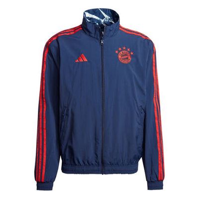 Men's adidas Blue Bayern Munich 2023/24 Reversible Anthem Full-Zip Jacket