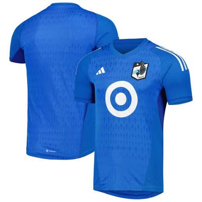 Men's adidas Blue Minnesota United FC 2023 Replica Goalkeeper Jersey