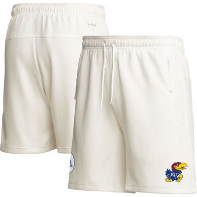 Men's adidas Cream Kansas Jayhawks Zero Dye AEROREADY Shorts