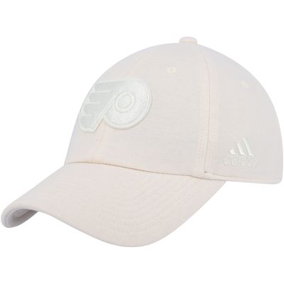 Men's adidas Cream Philadelphia Flyers Zero Dye Slouch Adjustable Hat