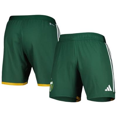 Men's adidas Green Portland Timbers 2023 Away AEROREADY Authentic Shorts