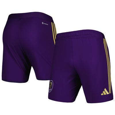 Men's adidas Purple Orlando City SC 2023 Away AEROREADY Authentic Shorts