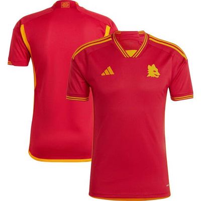 Men's adidas Red AS Roma 2023/24 Home Replica Jersey