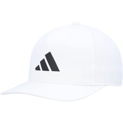 Men's adidas White 3-Bar AEROREADY Snapback Hat