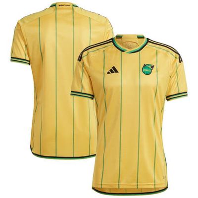 Men's adidas Yellow Jamaica National Team 2023 Home Replica Jersey