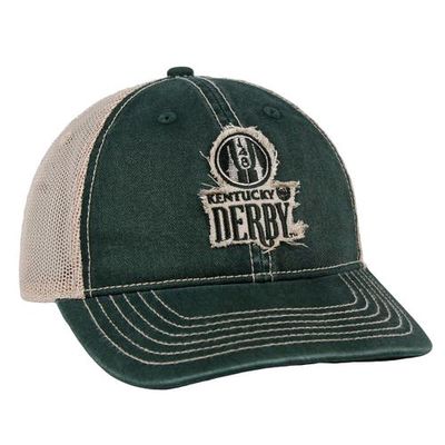 Men's Ahead Green/Natural Kentucky Derby 148 Wharf Trucker Snapback Hat