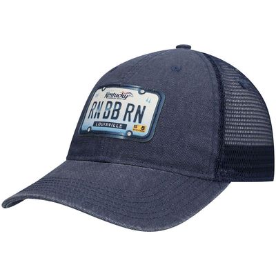 Men's Ahead Navy Kentucky Derby Everyday Trucker Snapback Hat