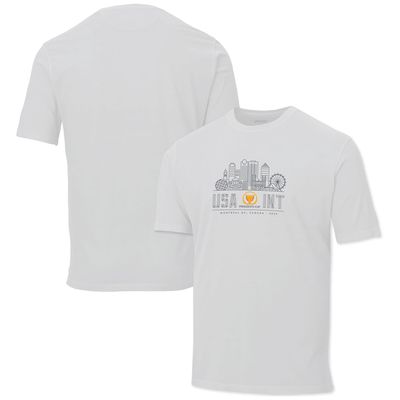 Men's Ahead White 2024 Presidents Cup Chapmant T-Shirt