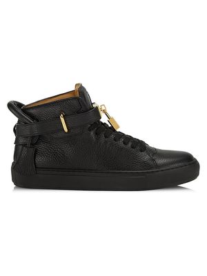 Men's Alce High-Top Sneakers - Black - Size 7 - Black - Size 7