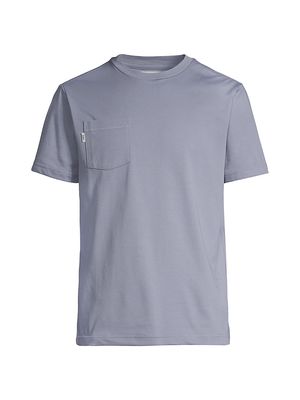 Men's Aldo Crewneck T-Shirt - Iris Blue - Size Medium - Iris Blue - Size Medium