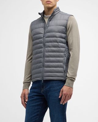 Men's All Course Quilted Nylon Vest