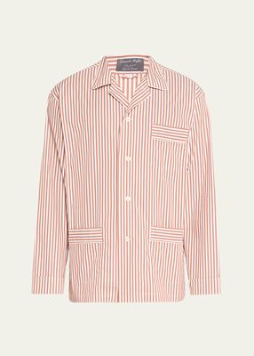Men's Amber Striped Pajama Set