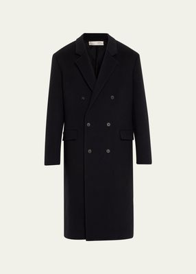 Men's Anders Cashmere-Silk Overcoat