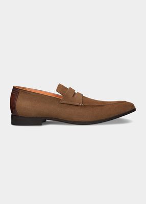 Men's Andy Flex Suede Penny Loafers