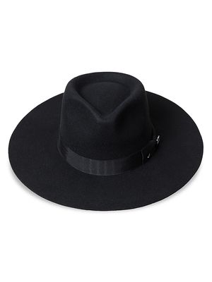 Men's Angelo Wool Hat - Black - Size Large - Black - Size Large