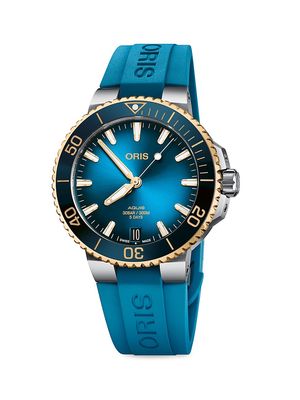 Men's Aquis Date Calibre 400 Watch - Sapphire