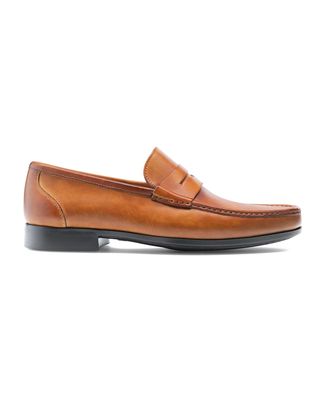 Men's Ares II Leather Penny Loafers