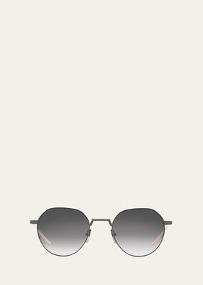 Men's Artoa.82 Titanium Round Sunglasses