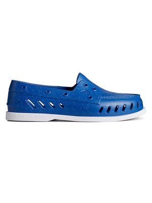 Men's Authentic Original Speckle Float Boat Shoes - Blue - Size 13 - Blue - Size 13