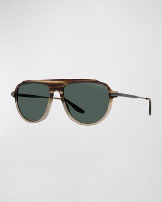 Men's Avtak 007 Oval Sunglasses