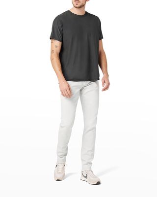Men's AXL Solid Cotton-Stretch Denim Jeans