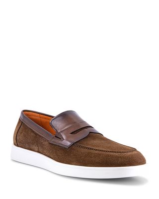 Men's Baba Suede and Leather Penny Loafers