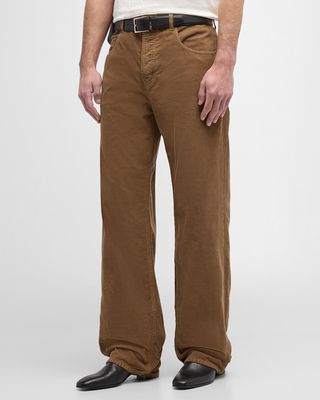 Men's Baggy Corduroy Jeans