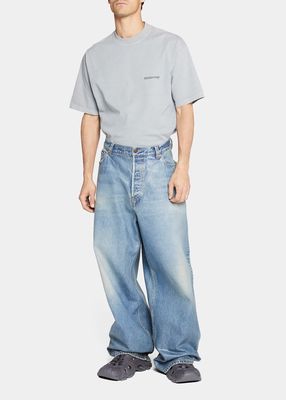 Men's Baggy High-Rise Jeans