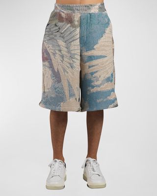 Men's Baggy Pegasus Tapestry Shorts