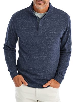 Men's Baker Polo Sweater - Wake - Size Large - Wake - Size Large