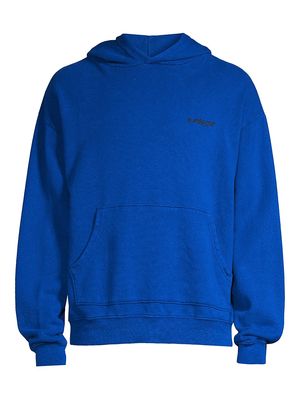 Men's Balance Bubbles Pullover Hoodie - Water Blue - Size Small - Water Blue - Size Small